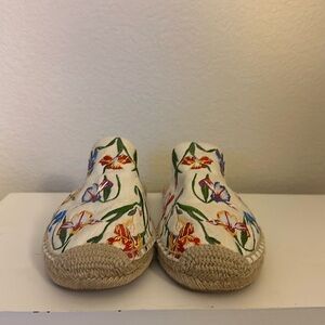 Tory Burch espadrille mules.
